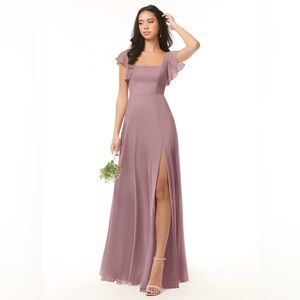 Azazie Dusty Rose (pink) Bondi bridesmaid dress